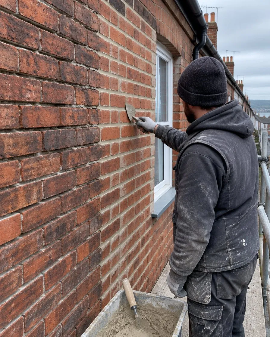 Brickwork and repointing in Brixham