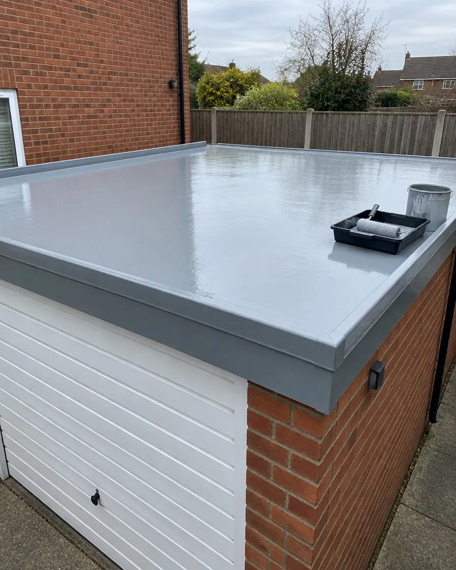 Garage roof replacement in Brixham